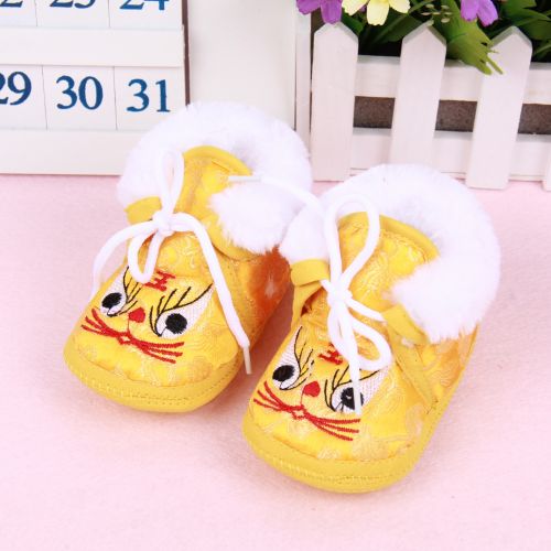 Chaussures enfants tissu en satin - Ref 1048408