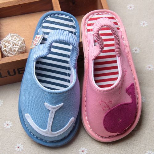 Chaussures enfants tissu en coton pour printemps - semelle Melaleuca Ref 1048506