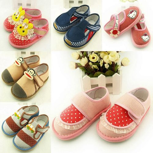Chaussures enfants tissu en coton GRANDMA CUI pour printemps - semelle Melaleuca Ref 1048564
