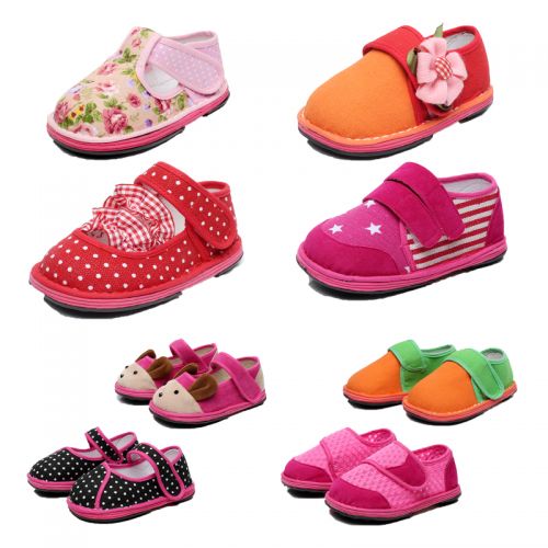 Chaussures enfants tissu en coton pour printemps - semelle Melaleuca Ref 1048640