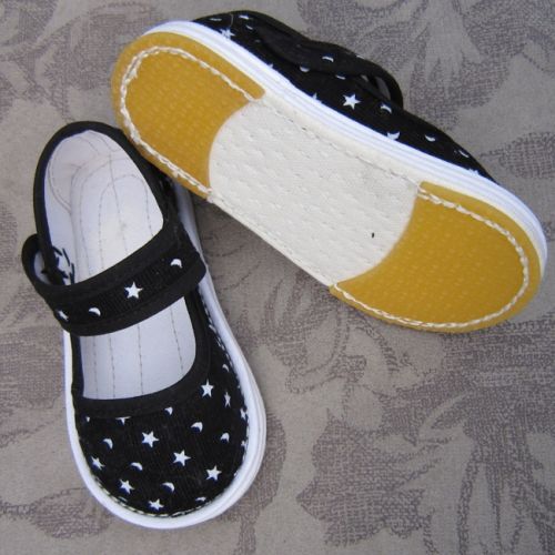 Chaussures enfants tissu en velours côtelé pour printemps - semelle Melaleuca Ref 1049113