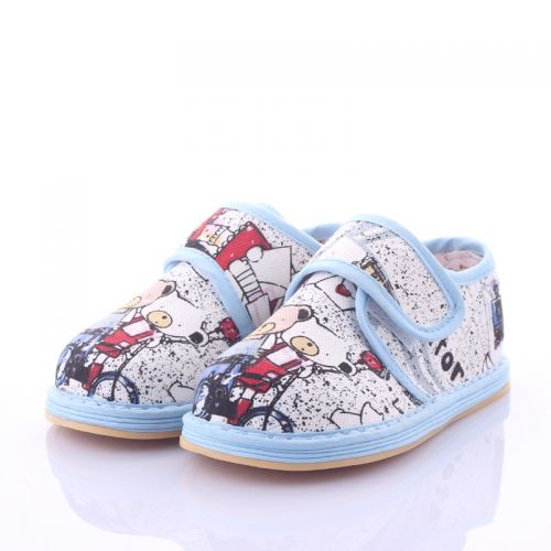 Chaussures enfants tissu en coton pour printemps - semelle Melaleuca Ref 1049135