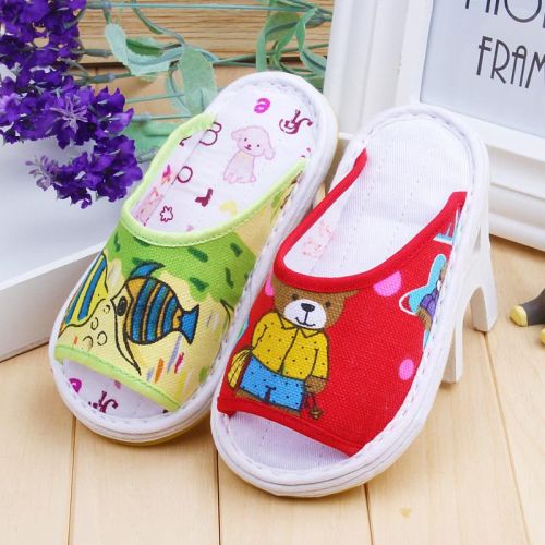 Chaussures enfants tissu en coton pour printemps - semelle Ref 1049182