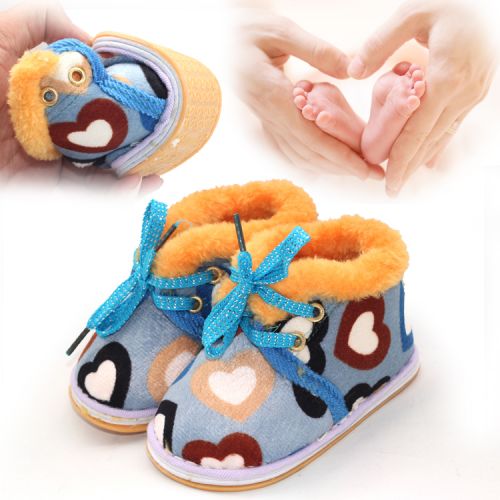 Chaussures enfants tissu en coton pour hiver - semelle Melaleuca Ref 1049321