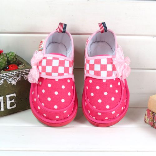 Chaussures enfants tissu en coton pour printemps - semelle Melaleuca Ref 1049523