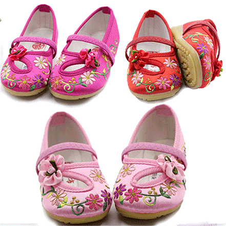 Chaussures enfants tissu en satin pour Toute saison - Ref 1049690