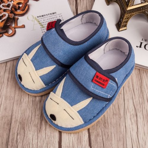 Chaussures enfants tissu en coton pour printemps - semelle Melaleuca Ref 1050021