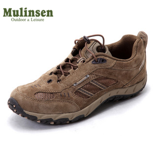 Chaussures étanches en Cuir + mesh - Ref 1060456