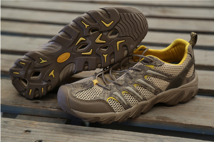 Chaussures étanches en Nylon + cuir TELENT - Ref 1062284