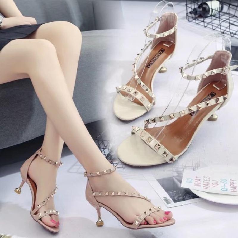 Chaussures été pour femme en Caoutchouc - Ref 3345282