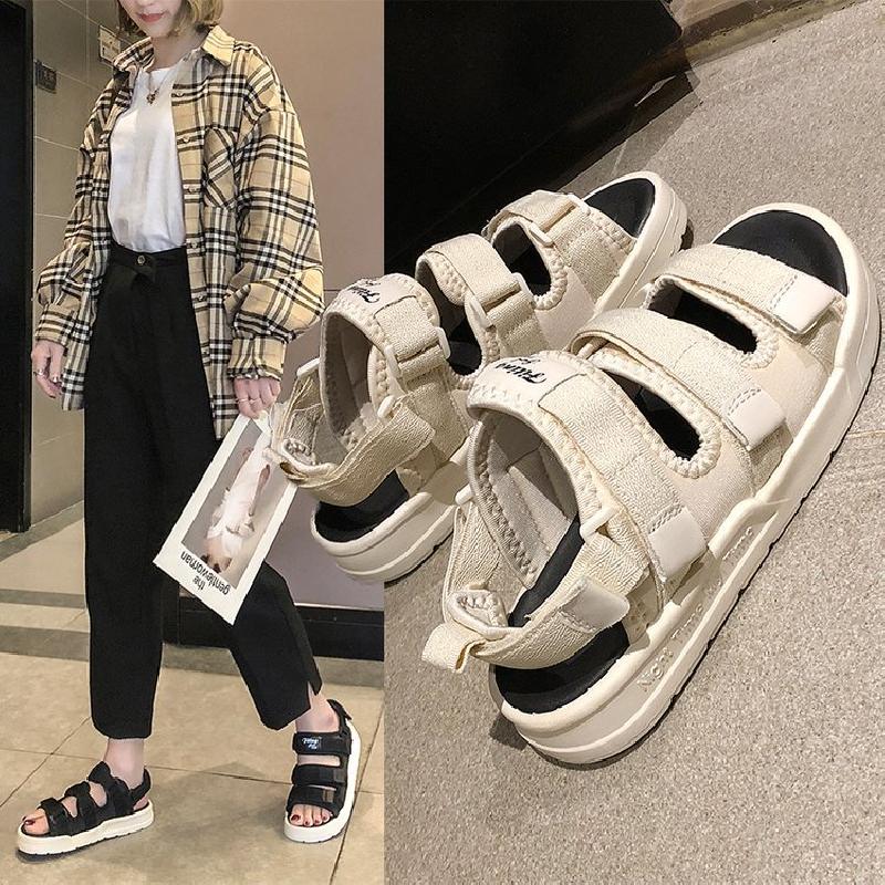 Chaussures été pour femme en Caoutchouc - Ref 3345369