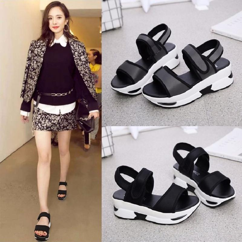 Chaussures été pour femme en Caoutchouc - Ref 3345500