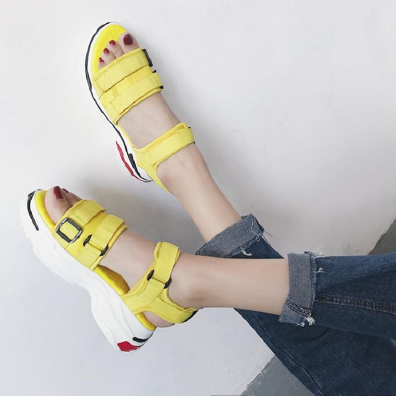 Chaussures été pour femme en Caoutchouc - Ref 3345524