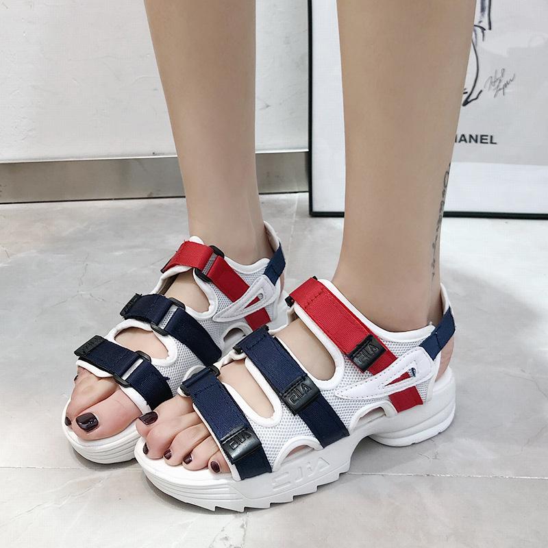 Chaussures été pour femme en Caoutchouc - Ref 3345551