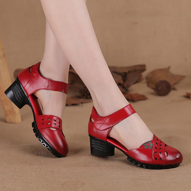 Chaussures été pour femme en Caoutchouc - Ref 3345560