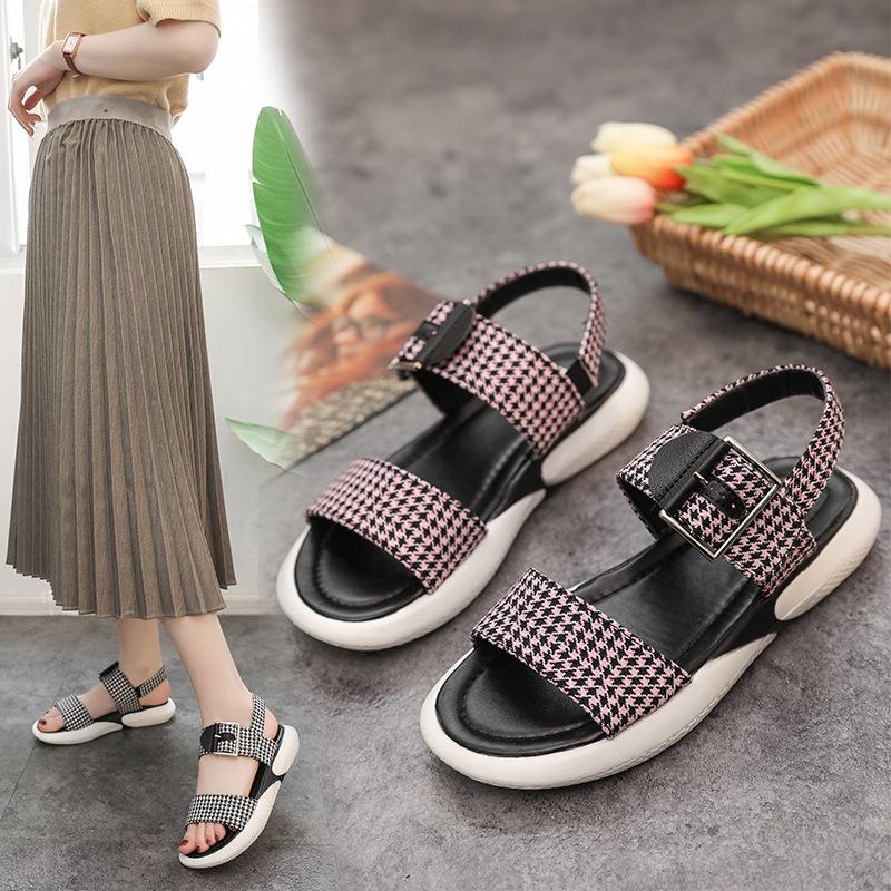 Chaussures été pour femme en Caoutchouc - Ref 3345582