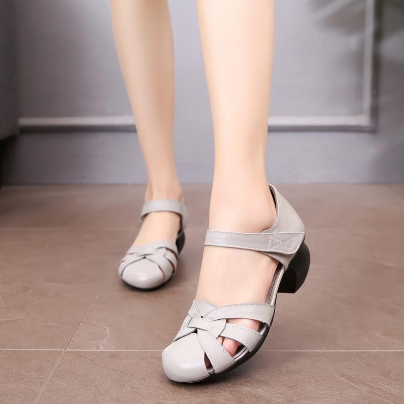 Chaussures été pour femme en Caoutchouc - Ref 3345607