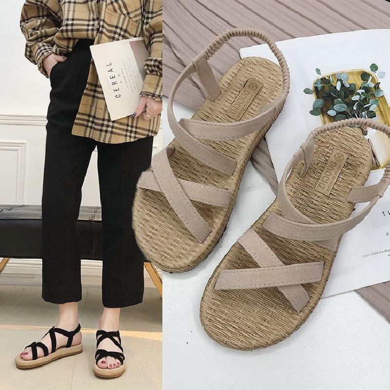 Chaussures été pour femme en Caoutchouc - Ref 3345665