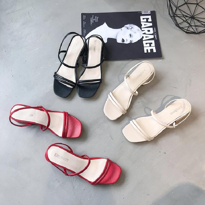 Chaussures été pour femme YINGYOU en Caoutchouc - Ref 3345687