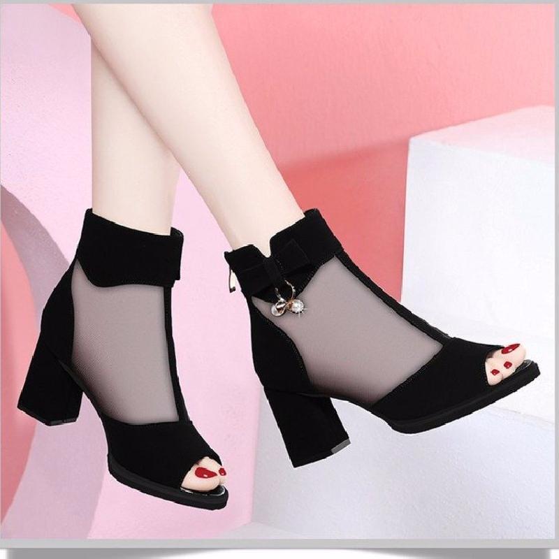 Chaussures été pour femme en Caoutchouc - Ref 3345739