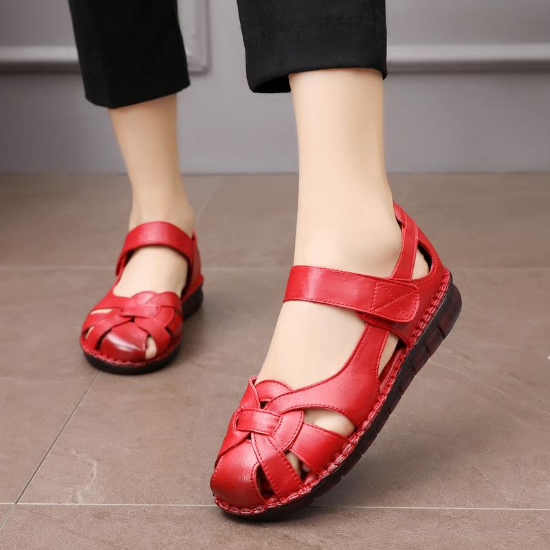 Chaussures été pour femme en Tendon de boeuf - Ref 3345839