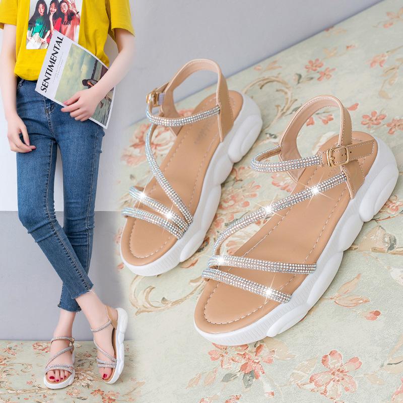 Chaussures été pour femme en Caoutchouc - Ref 3345867