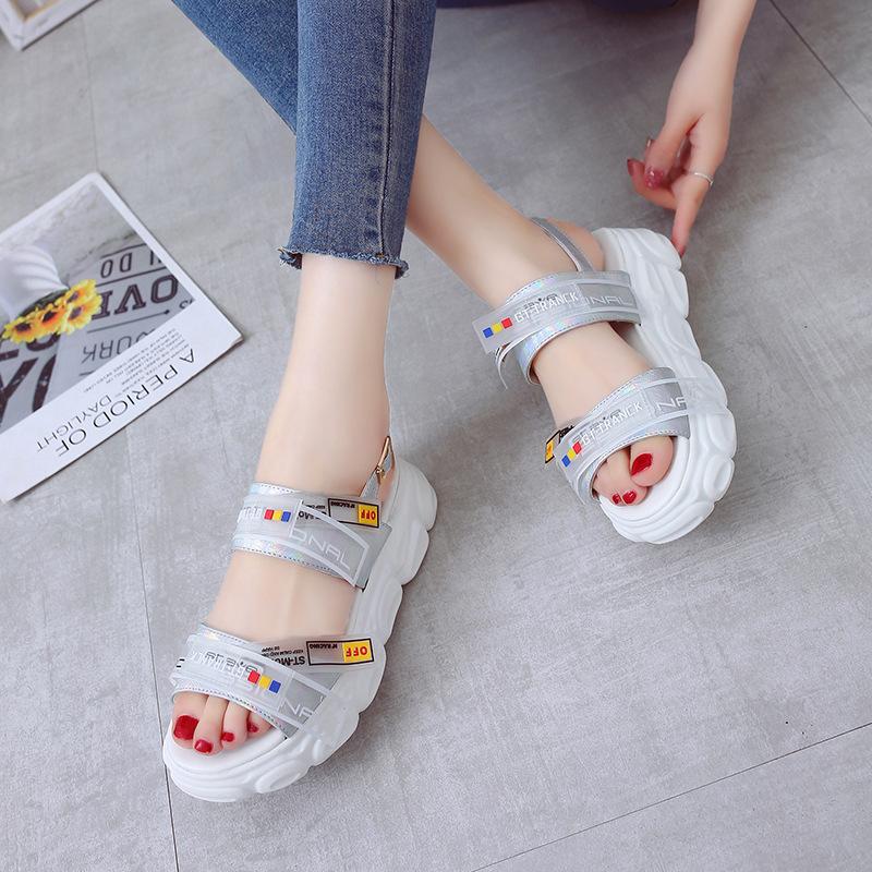 Chaussures été pour femme en Caoutchouc - Ref 3345926