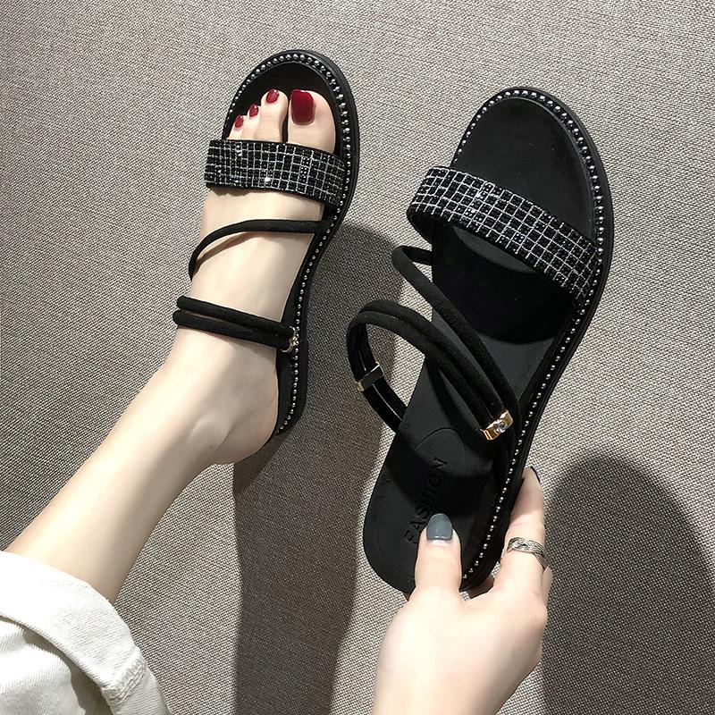 Chaussures été pour femme en Caoutchouc - Ref 3345950