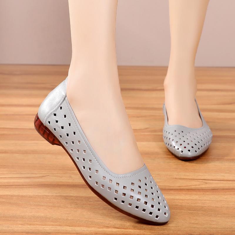 Chaussures été pour femme en Tendon de boeuf - Ref 3345951