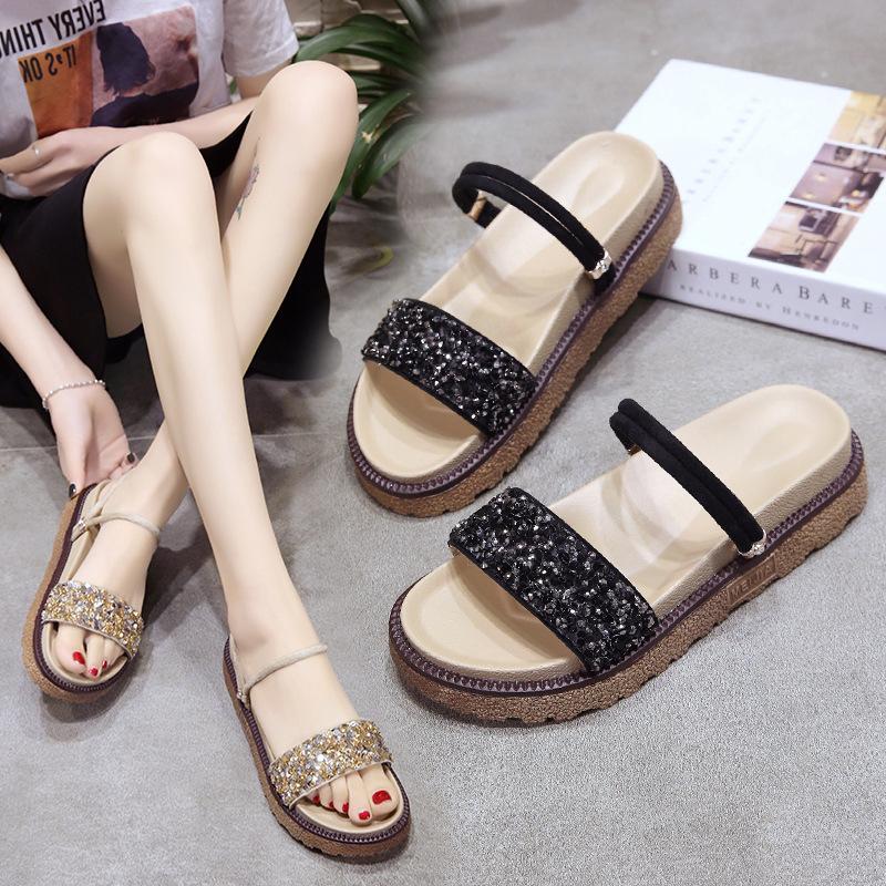 Chaussures été pour femme FLEUR QUI POUSSE en Caoutchouc - Ref 3345973