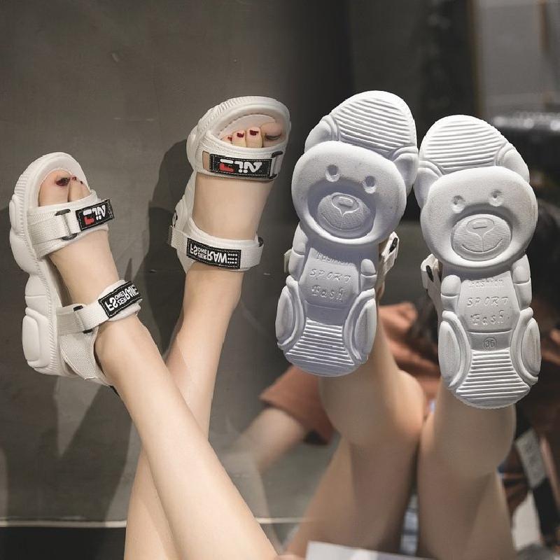 Chaussures été pour femme en Caoutchouc - Ref 3345985