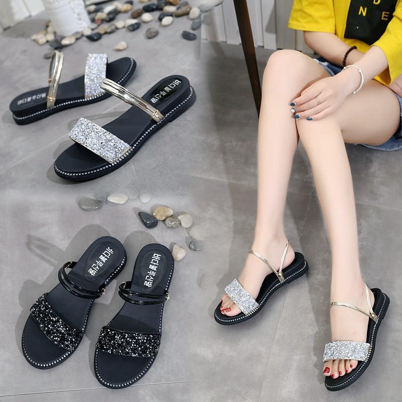 Chaussures été pour femme en Caoutchouc - Ref 3346136