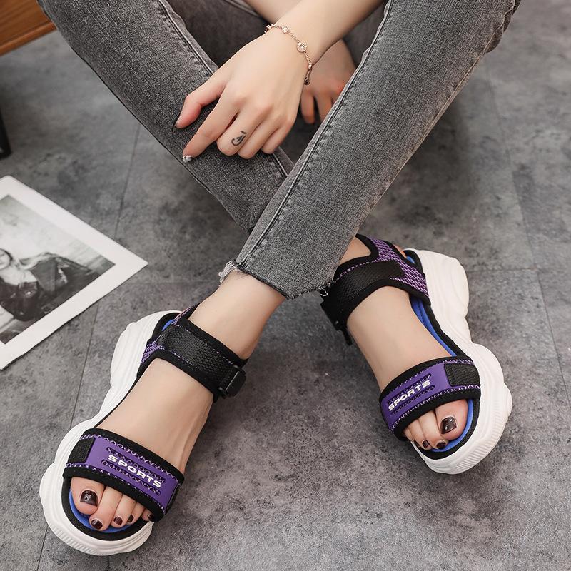 Chaussures été pour femme QI YUN en Polyuréthane - Ref 3346185