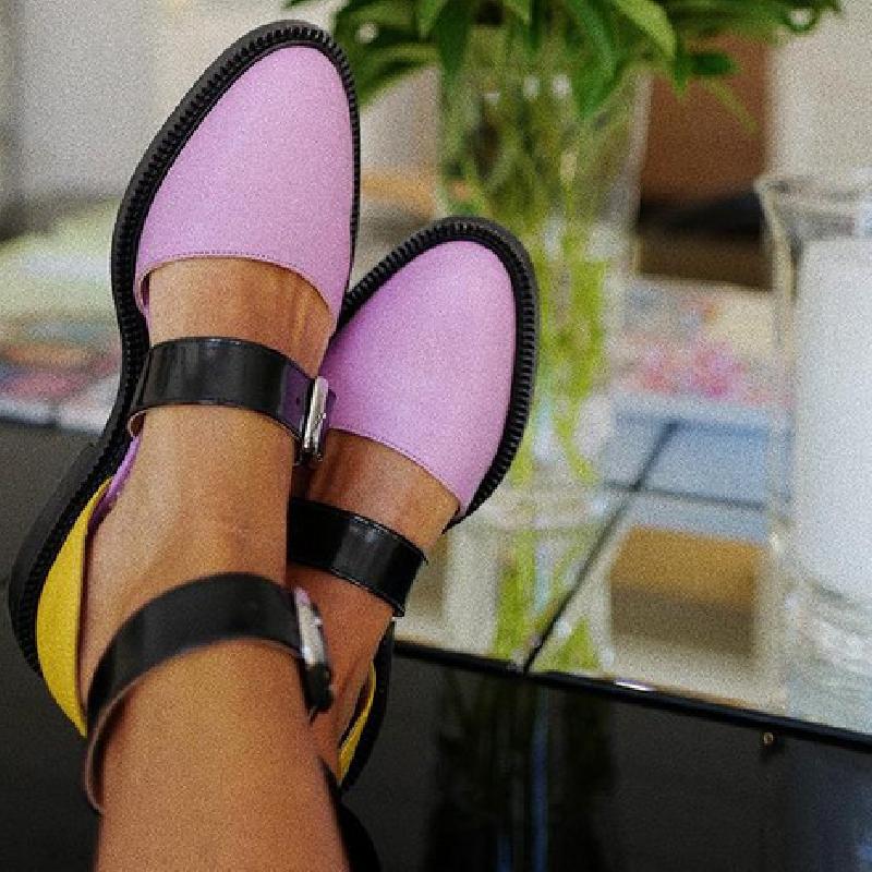 Chaussures été pour femme en Caoutchouc - Ref 3346362