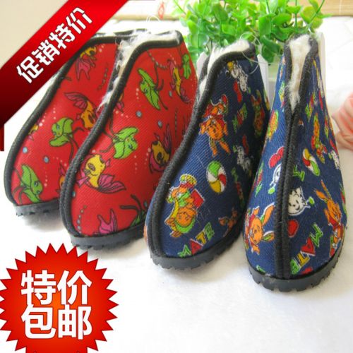 Chaussures hiver enfant en velours côtelé ronde - semelle caoutchouc Wear Ref 1042907