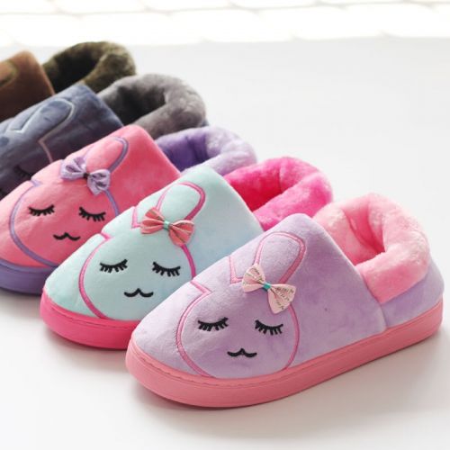 Chaussures hiver enfant en ronde brodé pour été - semelle caoutchouc antidérapant Ref 1042925