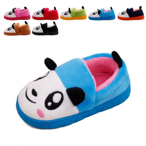 Chaussures hiver enfant en ronde brodé pour - semelle caoutchouc Ref 1042963