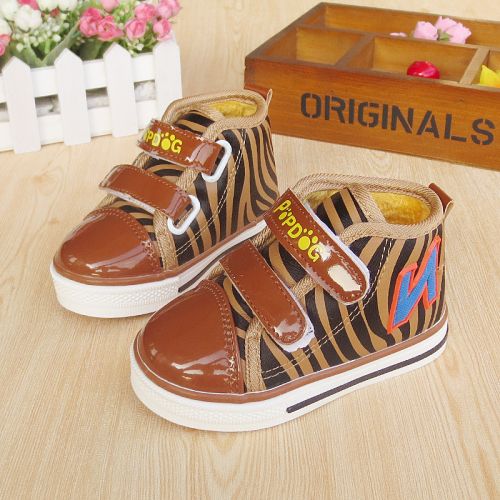 Chaussures hiver enfant en Cuir spatial ronde pour - semelle fond composite Ref 1042982