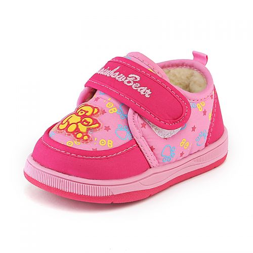 Chaussures hiver enfant en coton RAINBOW BEAR ronde pour - Ref 1043049