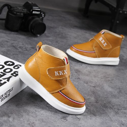 Chaussures hiver enfant en cuir pour - semelle caoutchouc Wear Ref 1043071