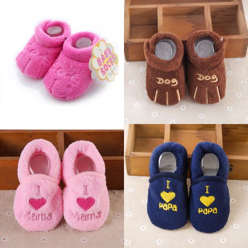 Chaussures hiver enfant en ronde pour - semelle coton Ref 1043210