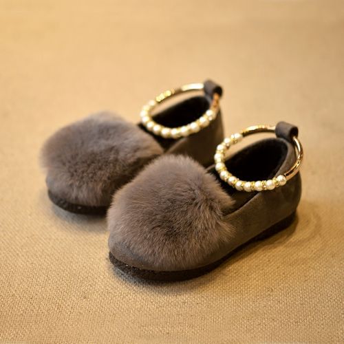 Chaussures hiver enfant en ronde métal pour - semelle caoutchouc naturel Ref 1043252
