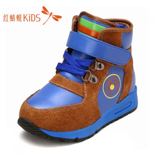 Chaussures hiver enfant en cuir REDDRAGONFLY ronde pour - semelle caoutchouc Ref 1043301