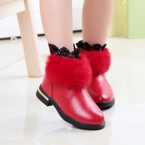 Chaussures hiver enfant CONNCHE pointu pour printemps - semelle caoutchouc Wear Ref 1043333