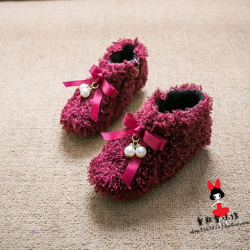 Chaussures hiver enfant en ronde pour - semelle caoutchouc naturel Ref 1043477