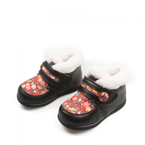 Chaussures hiver enfant en peau de mouton ronde pour printemps - semelle fond composite Ref 1043504