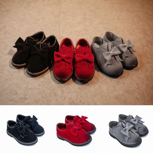 Chaussures hiver enfant ronde paillette pour - semelle caoutchouc Ref 1043514