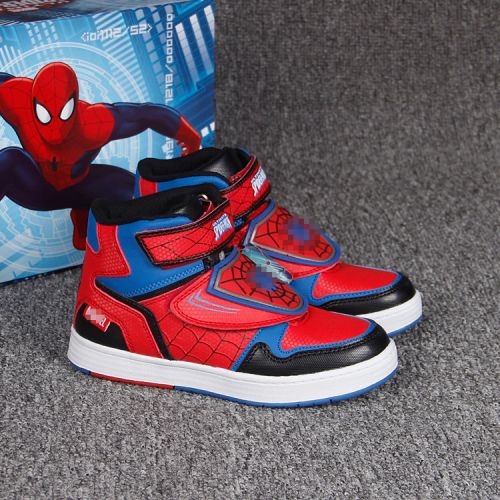 Chaussures hiver enfant en Cuir spatial ronde coutures cuir pour - Ref 1043591