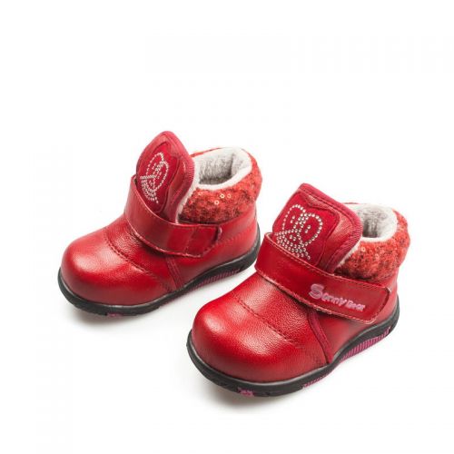 Chaussures hiver enfant en peau de mouton ronde pour - semelle fond composite Ref 1043595