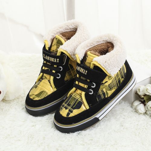 Chaussures hiver enfant en pointu pour - semelle caoutchouc Ref 1043617